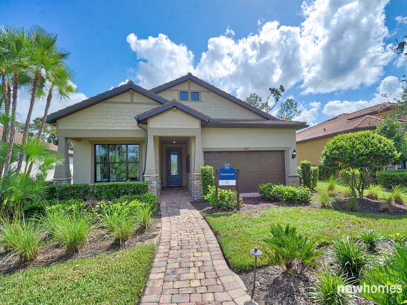 GREYHAWK AT GOLF CLUB OF THE EVERGLADES, Naples, Florida,  image description: Summerwood Model at Greyhawk at Golf Club of the Everglades